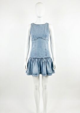 aidan dress designer Mattox Duration:3 Days while the full skirt INV-1016033 Men's Denim Blue Long